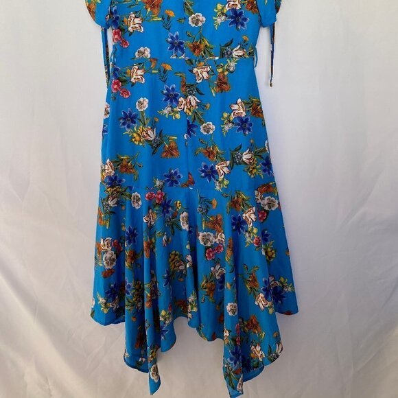 Calvin Klein Blue Floral Summer Dress - Picture 9 of 14